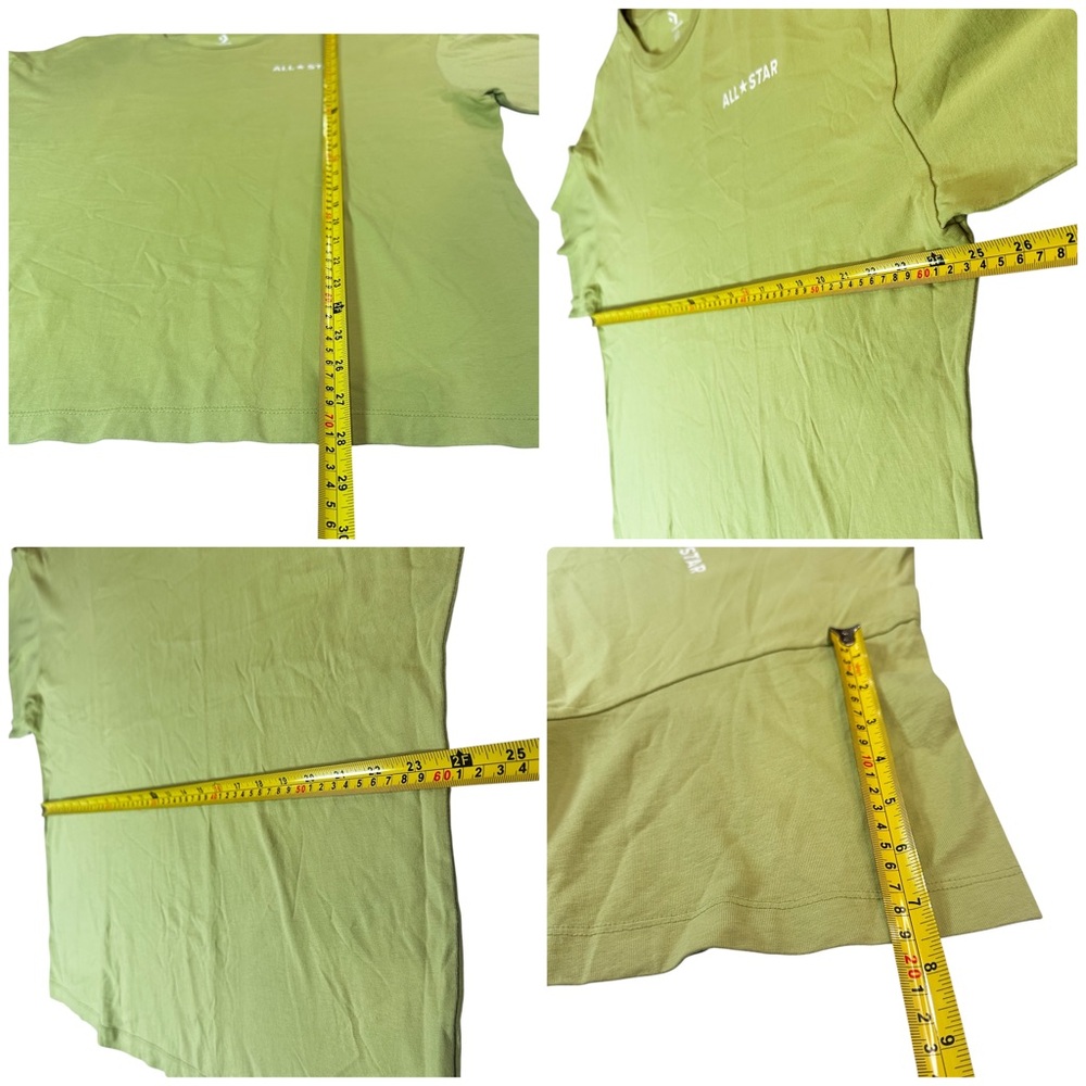 Converse All Star lime green graphic tee size XXL - Picture 6 of 6